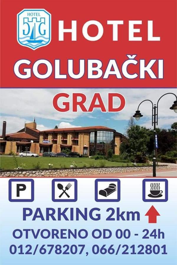 Hotel Golubacki Grad Galambóc Kültér fotó